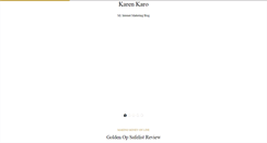 Desktop Screenshot of karenkaro.com