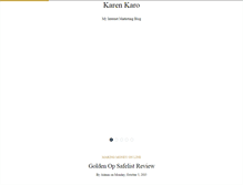 Tablet Screenshot of karenkaro.com